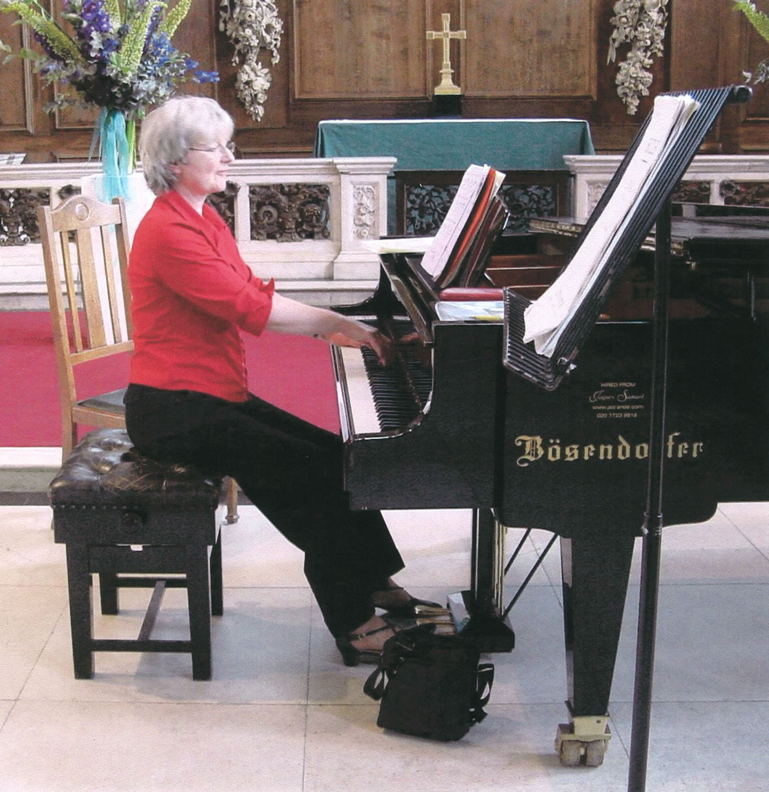 Glen playing at St James's Piccadilly